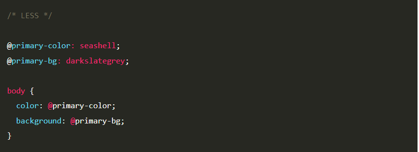 CSS preprocessors