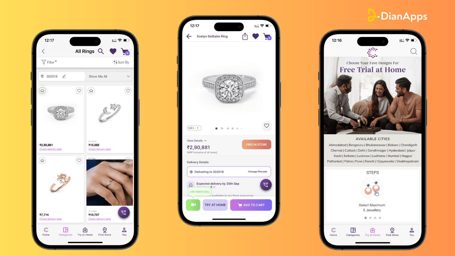 Develop Jewellery Design App
