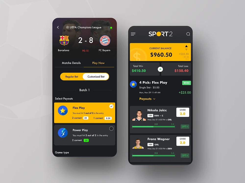 Sports Betting App