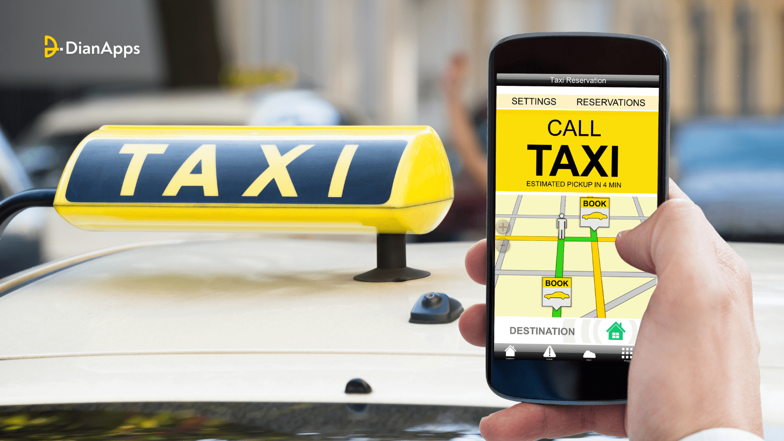 Taxi Booking App Development