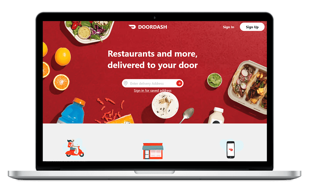 Food delivery app