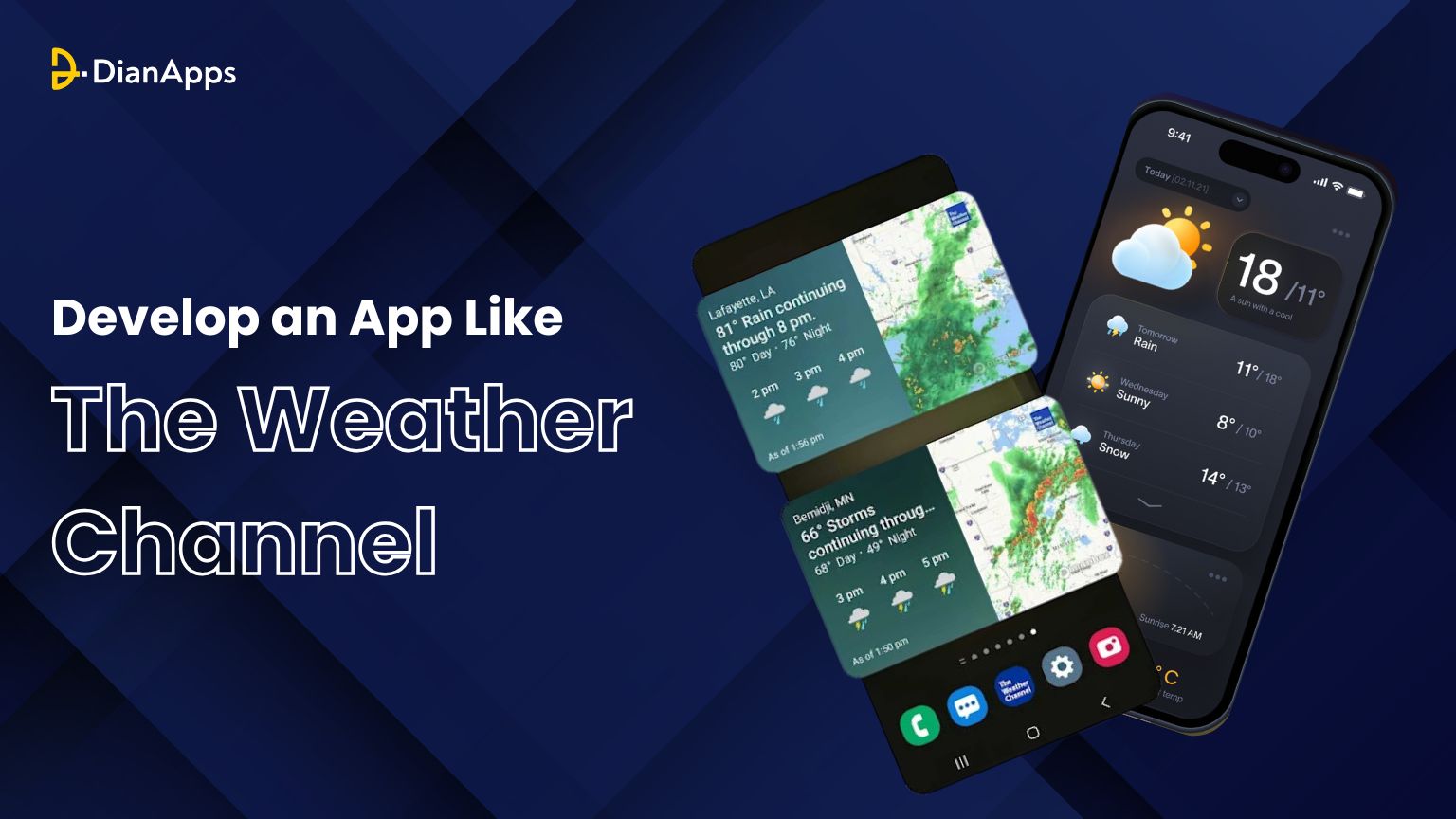 Develop an App like The Weather Channel