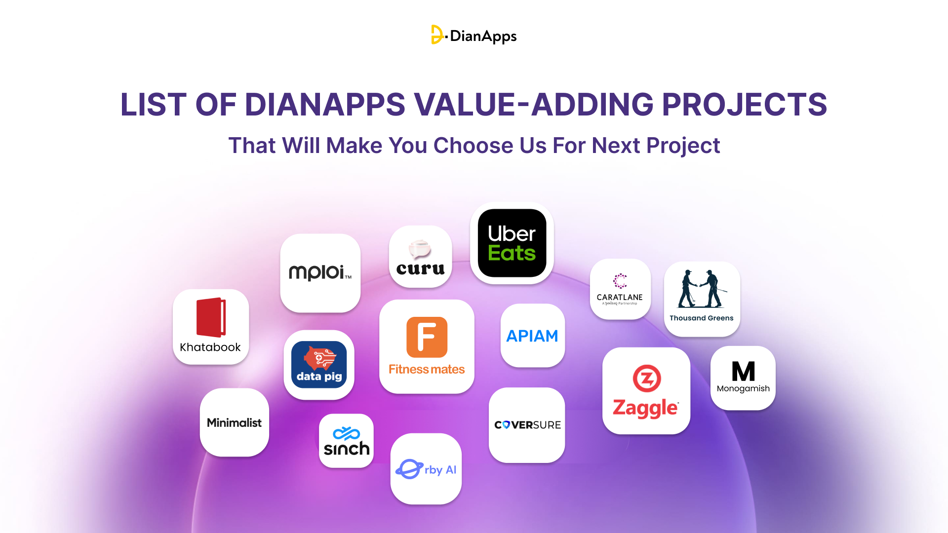 dianapps value adding projects