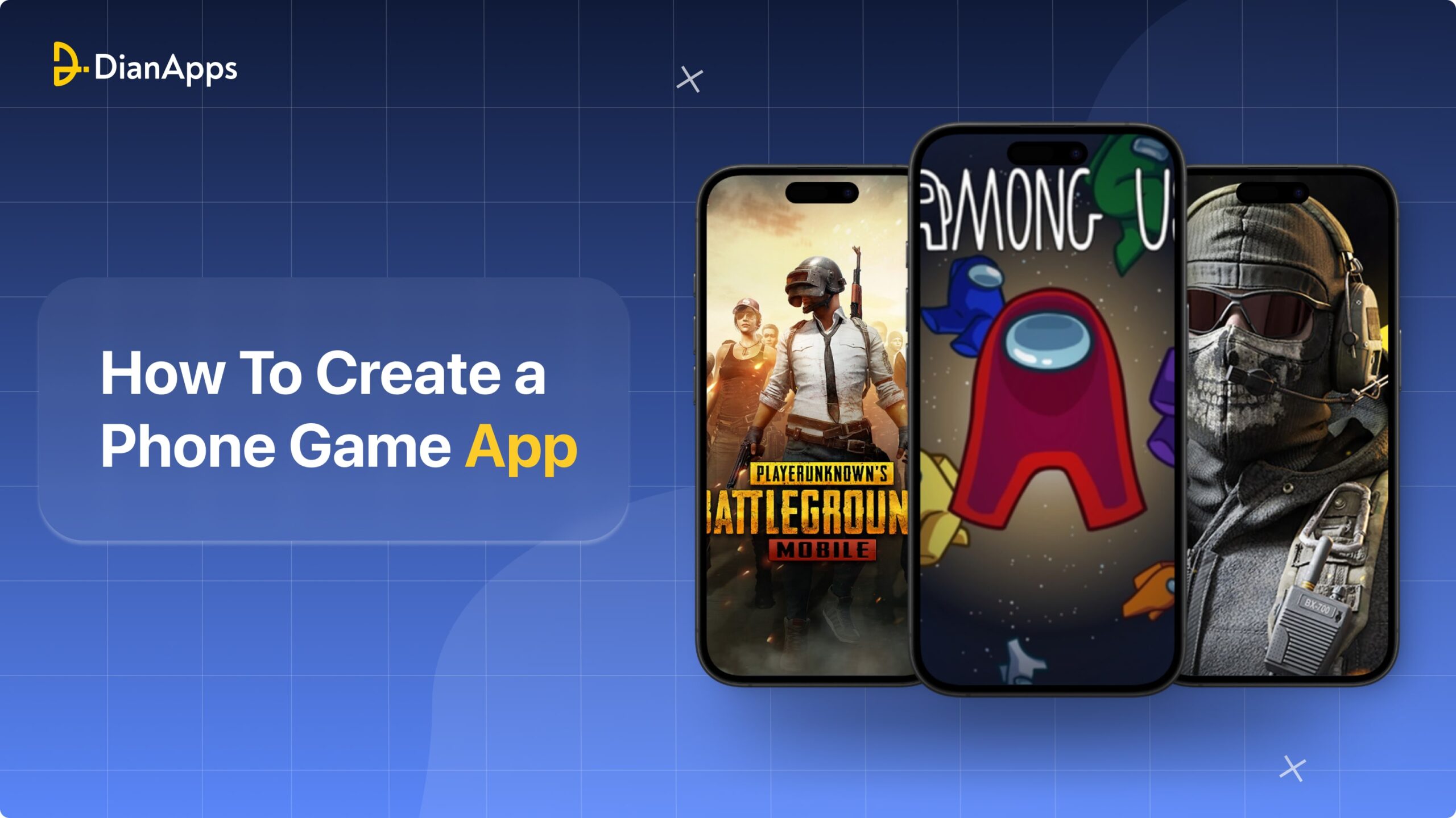 How to create a phone game app