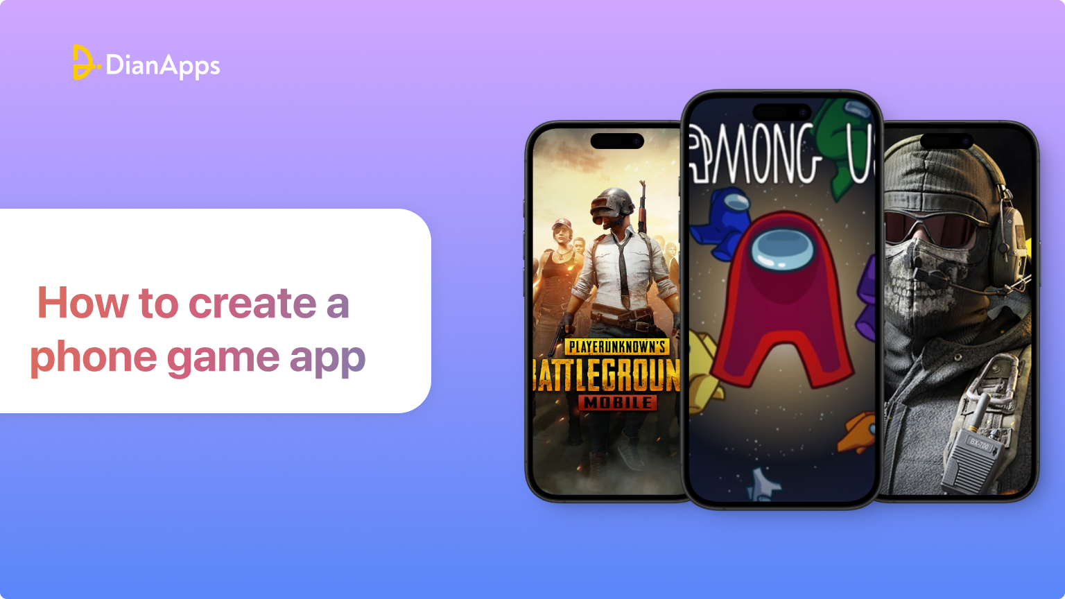 How to create a phone game app