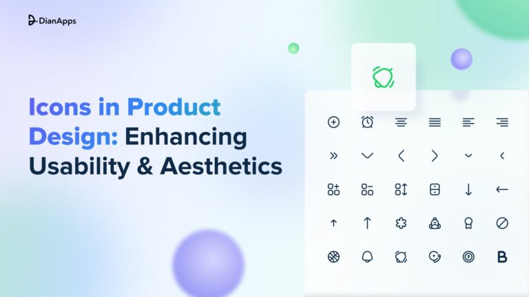 Icons in Product Design: Enhancing Usability and Aesthetics