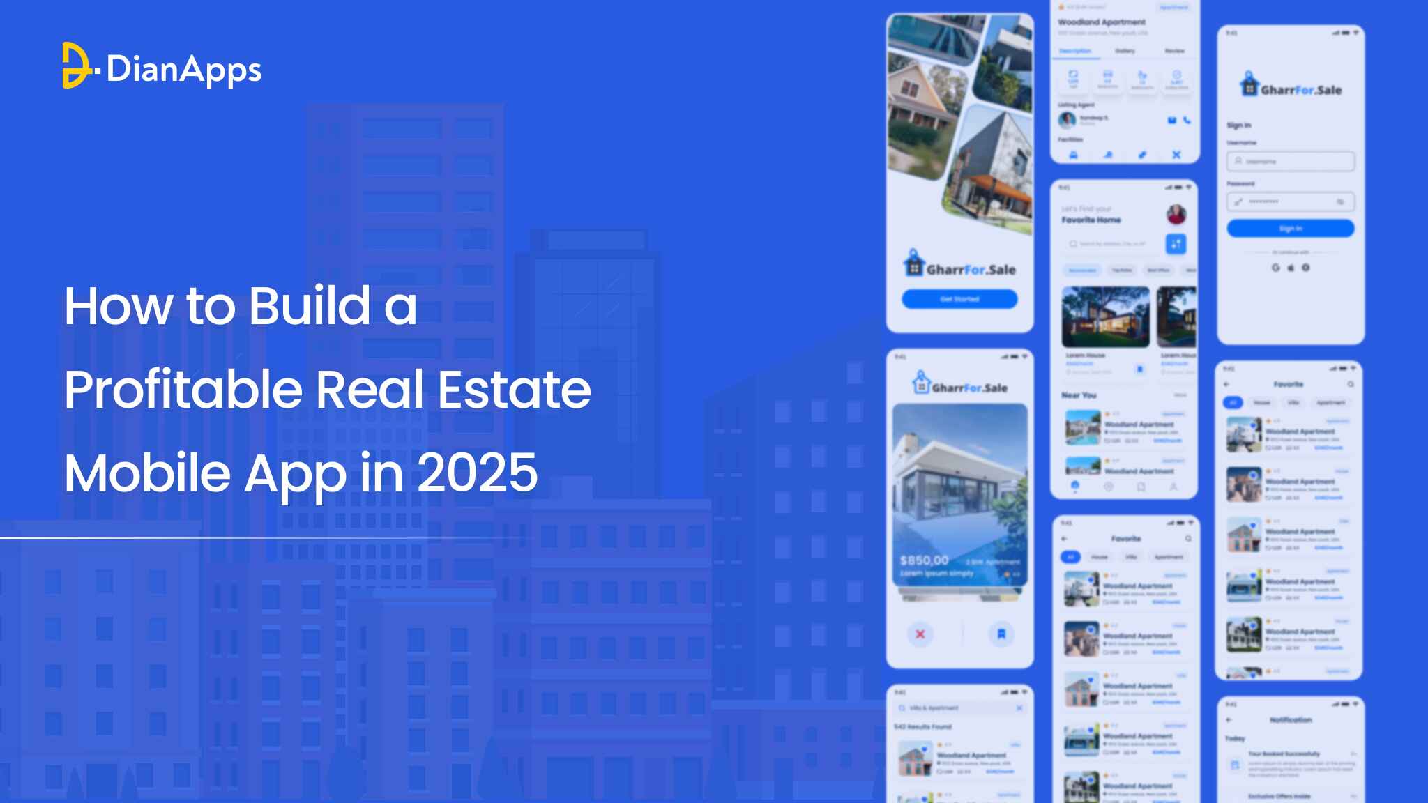 Build a Real Estate Mobile Apps