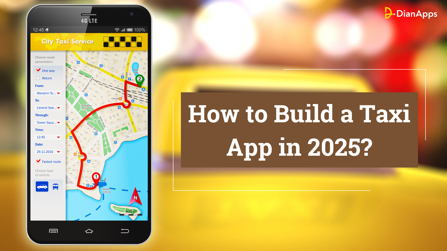 How to Build a Taxi App in 2025