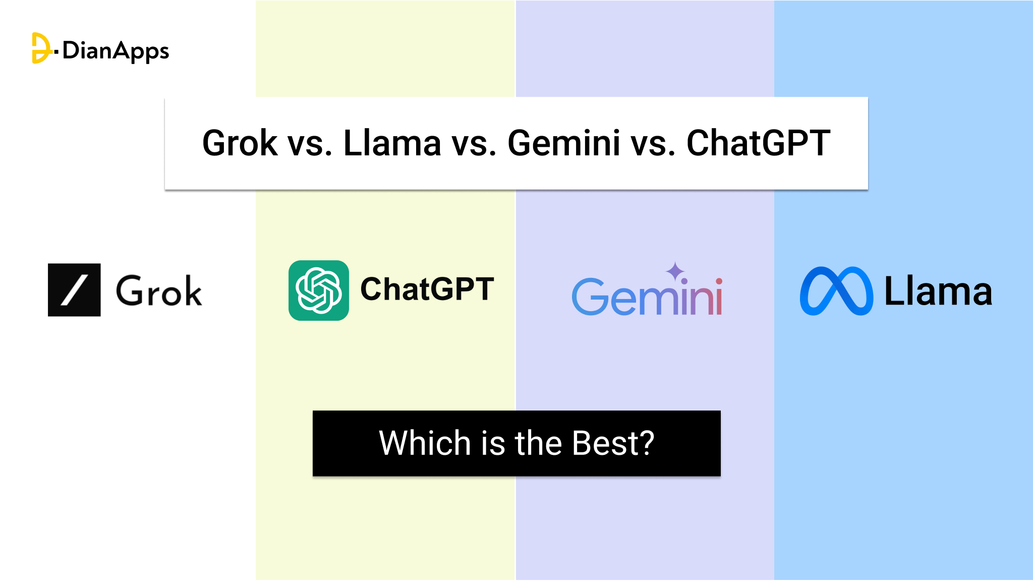 grok vs llama vs gemini vs chatgpt