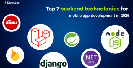 Top 7 backend technologies for mobile app development in 2025