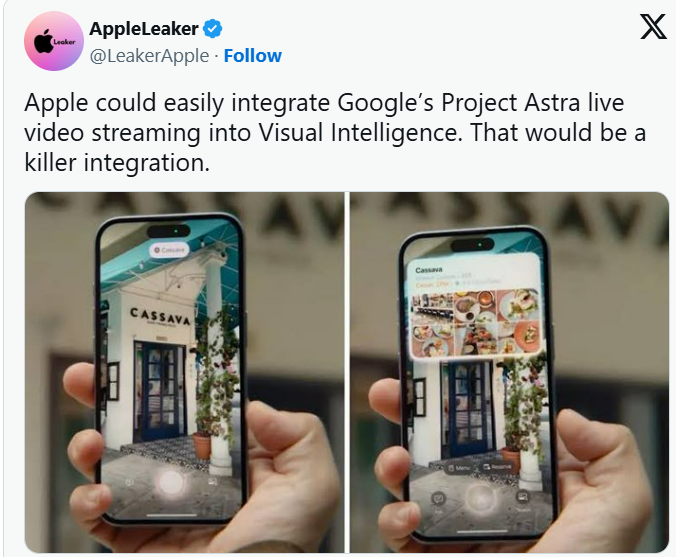 Project Astra and Gemini Live