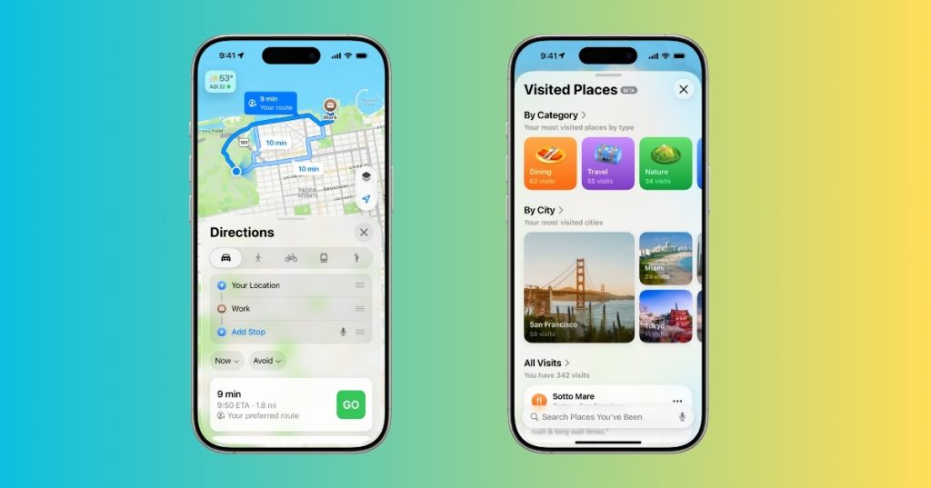 Upgradation in Apple Music, Maps, and Wallets 