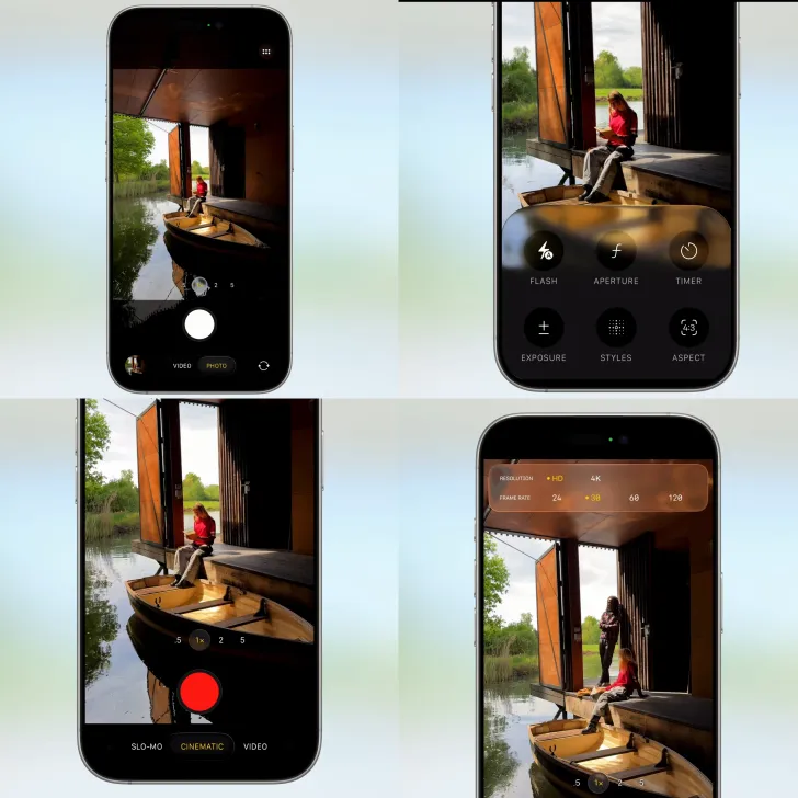 Simplified Camera Layout