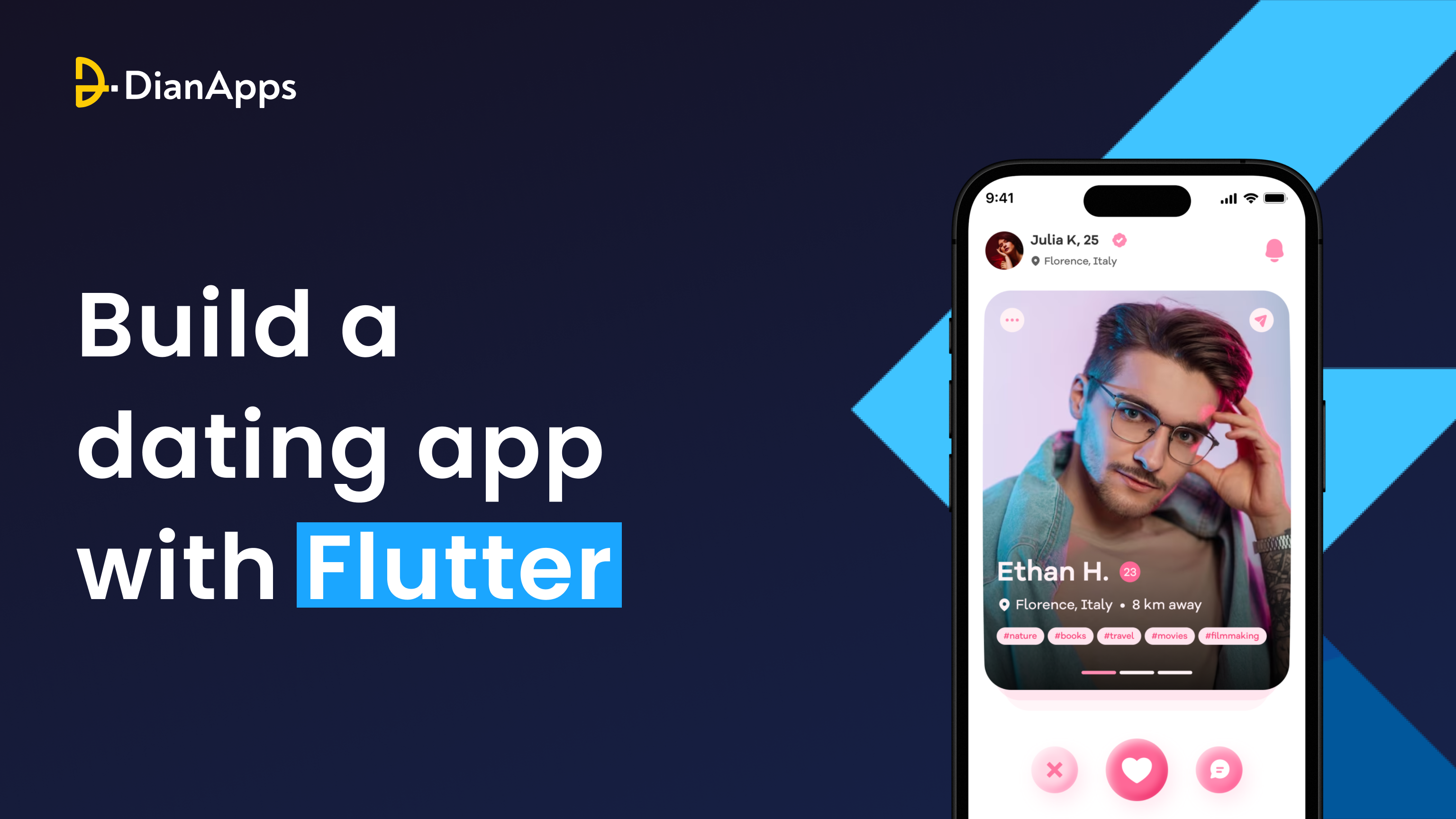 Build a dating app with Flutter