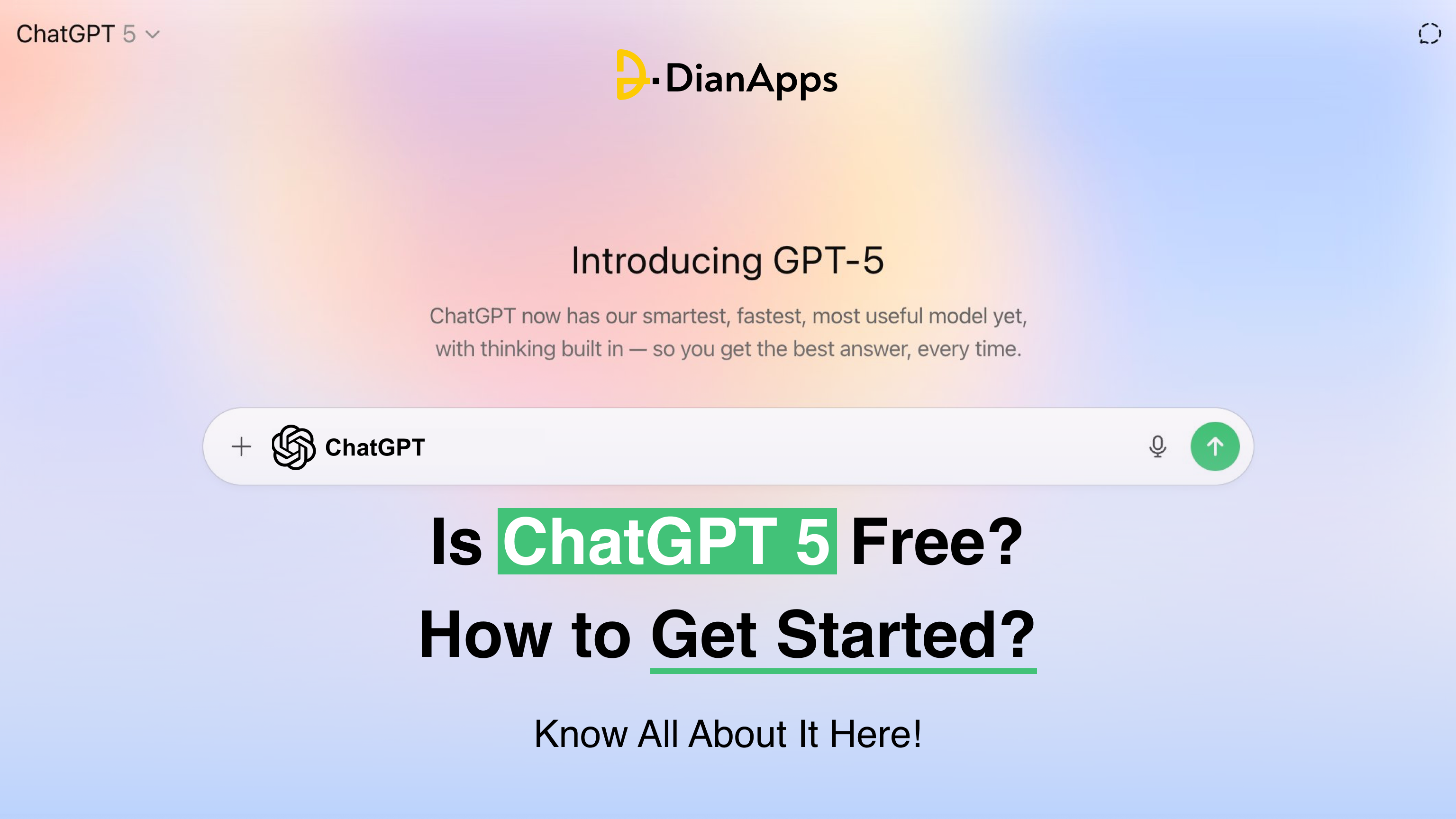 chat gpt 5