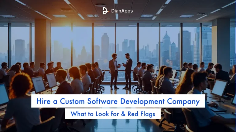 Hire a Custom Software Development Company: What to Look for & Red Flags