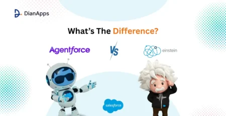 What's the difference between Agentforce and einstein