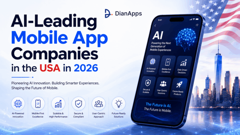 AI-Leading Mobile App Companies in the USA in 2026 [Top Picks]