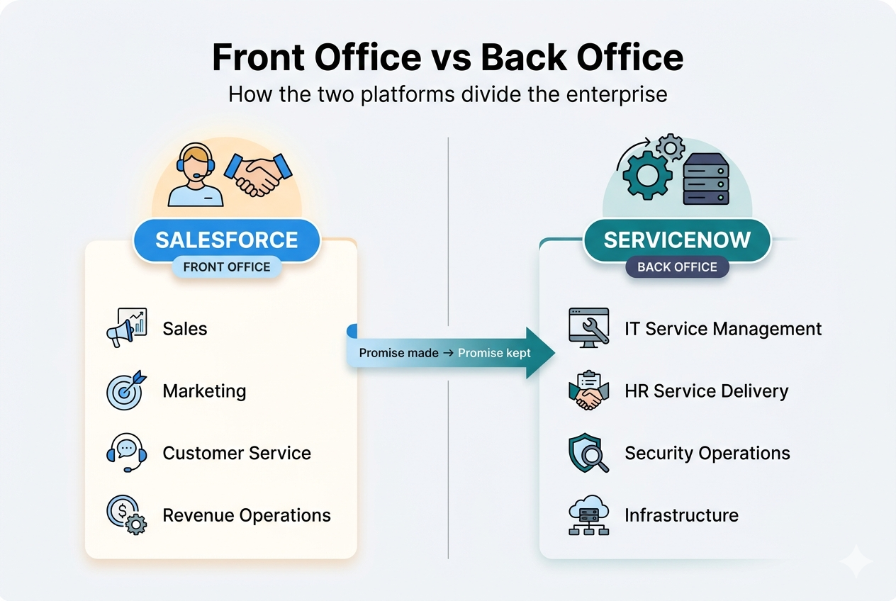Front office vs Back office