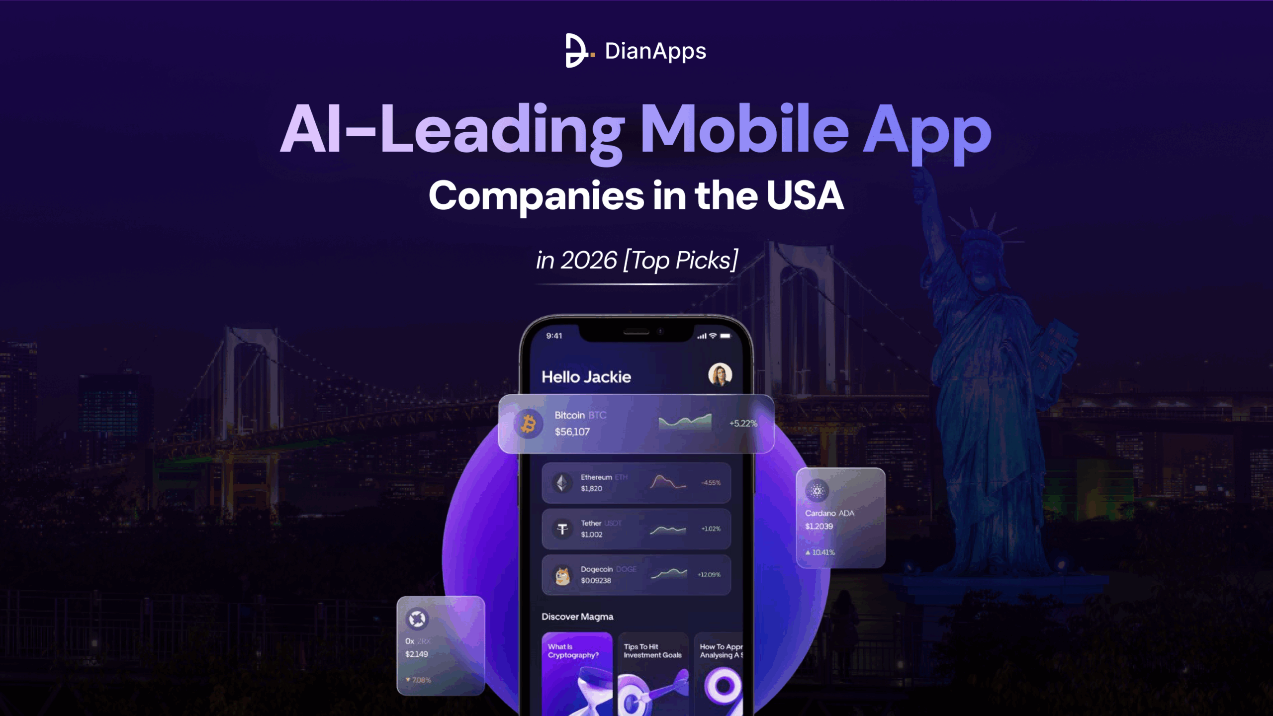 AI-Leading Mobile App Companies in the USA in 2026 [Top Picks]