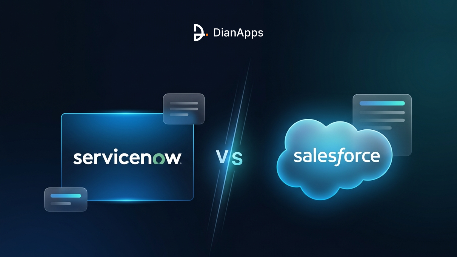 Service now vs salesforce comparison guide