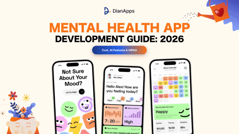 Mental Health App Development Guide 2026: Cost, AI Features & HIPAA