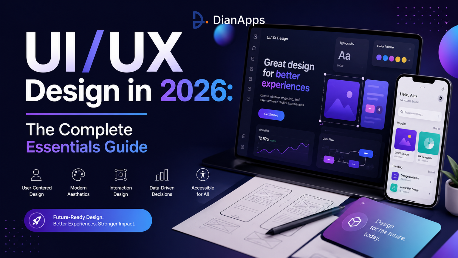 UI/UX Design in 2026: The Complete Essentials Guide