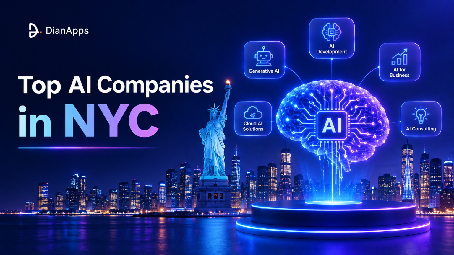 Top AI Companies in NYC In 2026 | 10 Best Options, Ratings & More