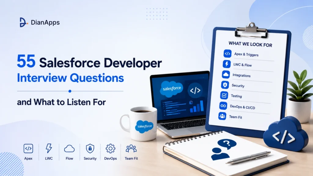 55 Salesforce Developer Interview Questions and What to Listen For