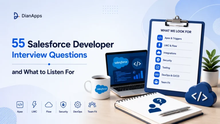 55 Salesforce Developer Interview Questions and What to Listen For