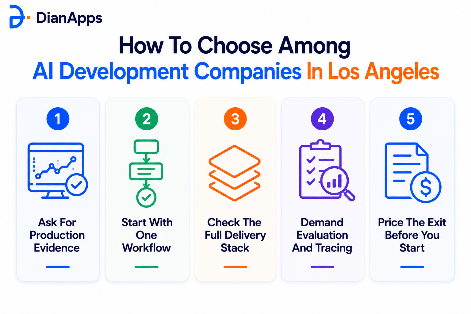 how to choose among ai dev companies in LA