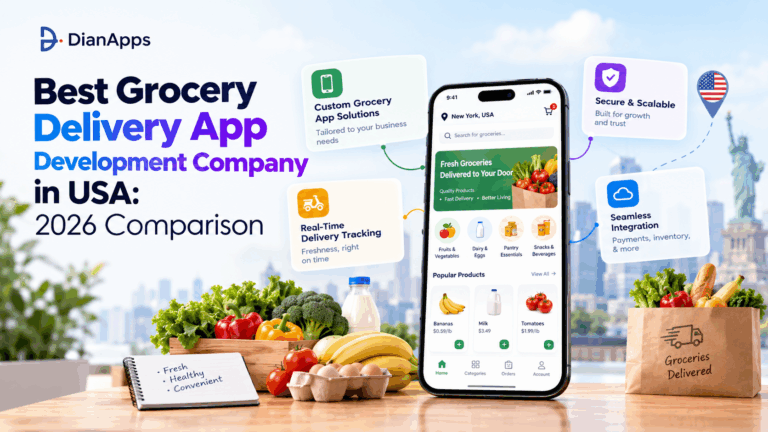 Best Grocery Delivery App Development Company in USA: 2026 Comparison