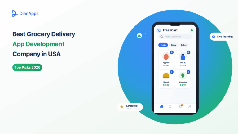 Best Grocery Delivery App Development Company in USA: 2026 Comparison