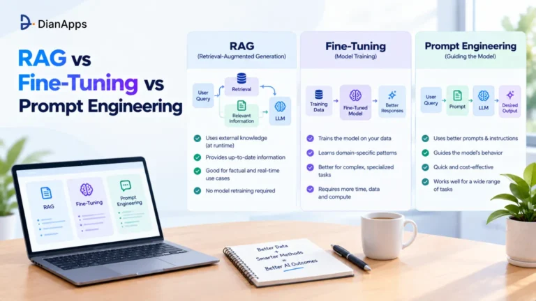RAG vs Fine-Tuning vs Prompt Engineering: How to Choose for Your Use Case?