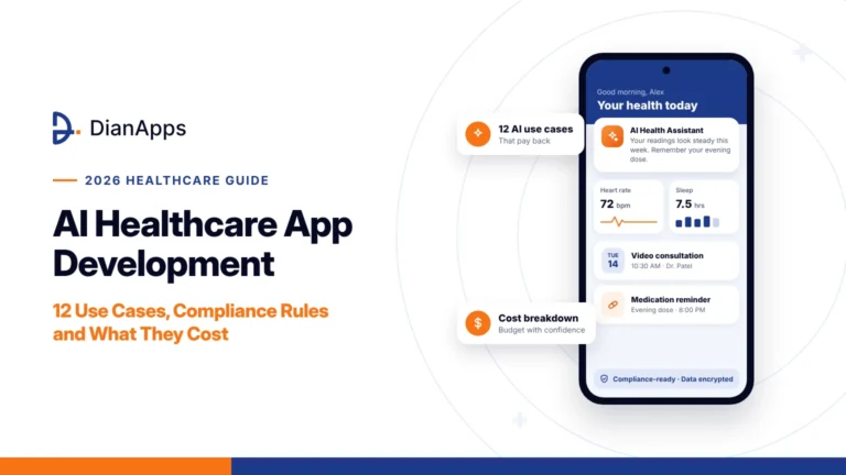 AI Healthcare App Development: 12 Use Cases, Compliance Rules and What They Cost (2026 Guide)