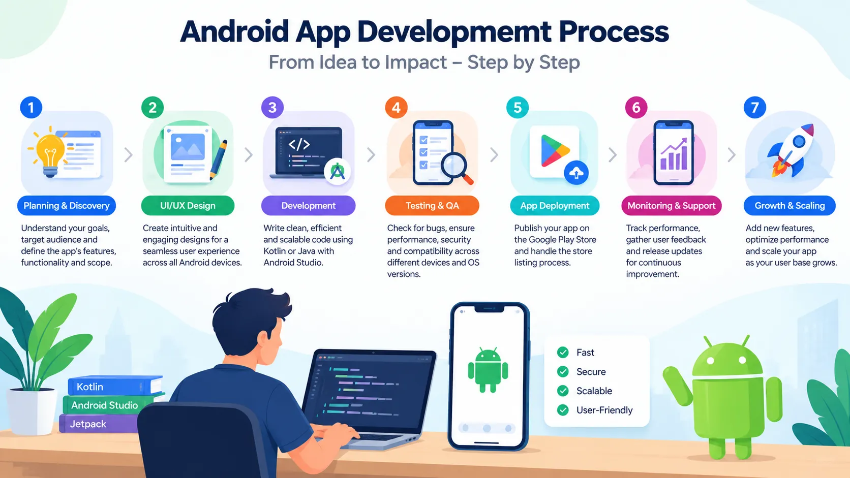 android app development process