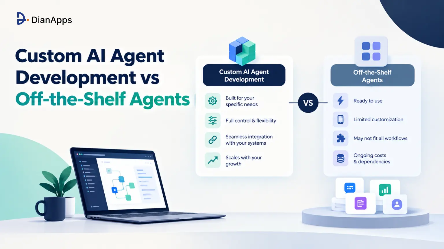 Custom AI Agent Development vs Off-the-Shelf Agents: Which Should You Choose?